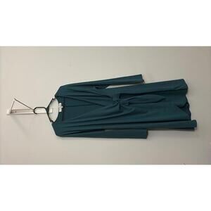 Socialite Long Sleeve Wrap Dress with Tie Waist Size 2XL